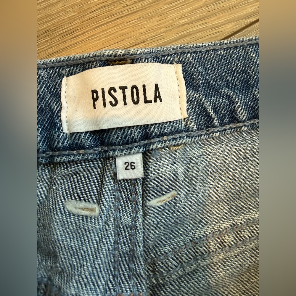 Pistola Lennon High Rise Crop Boot Jeans 26 - Picture 7 of 12